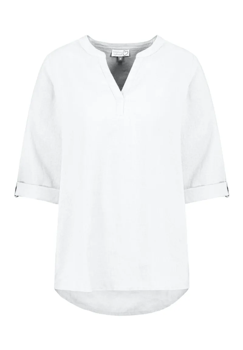 Eight 2 Nine Blusen*3/4 Arm Bluse white