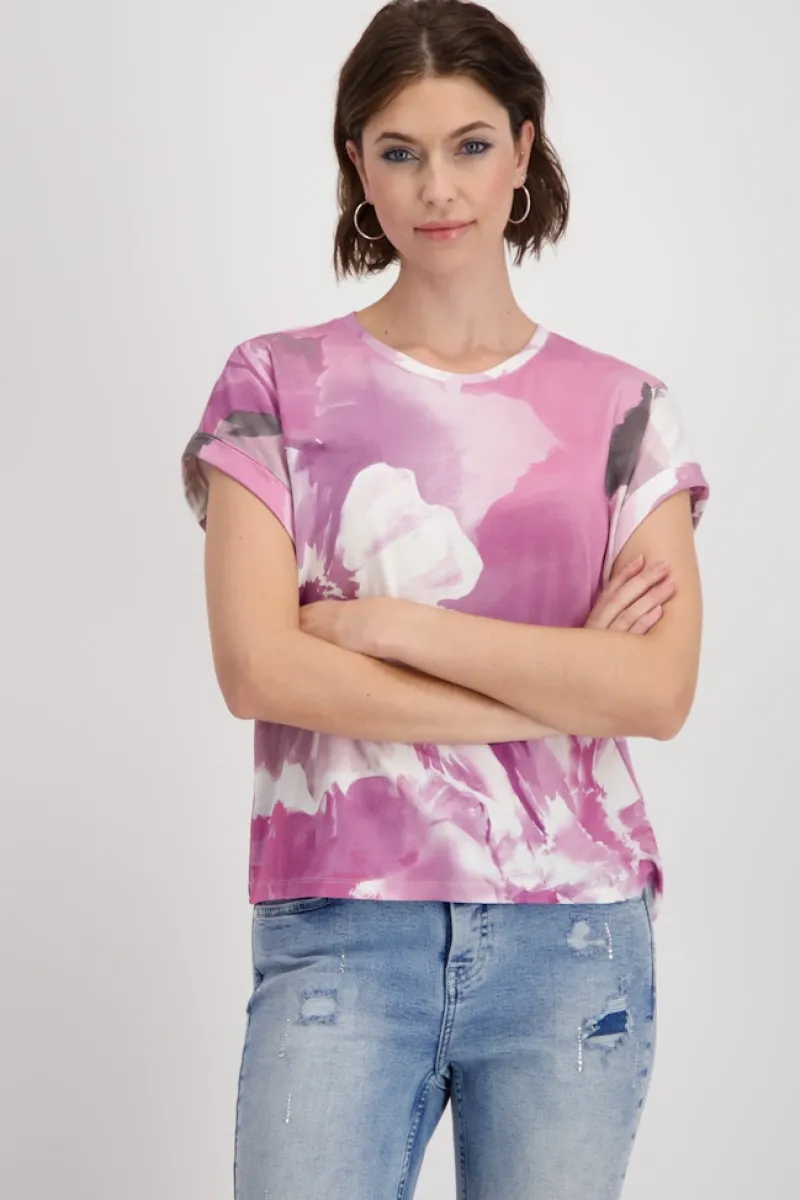 Monari Shirts*409125 blossom gemustert