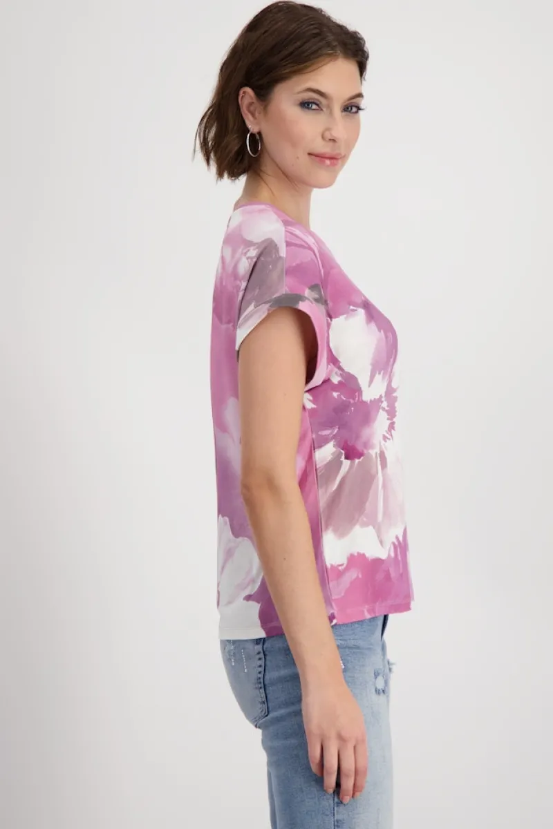 Monari Shirts*409125 blossom gemustert