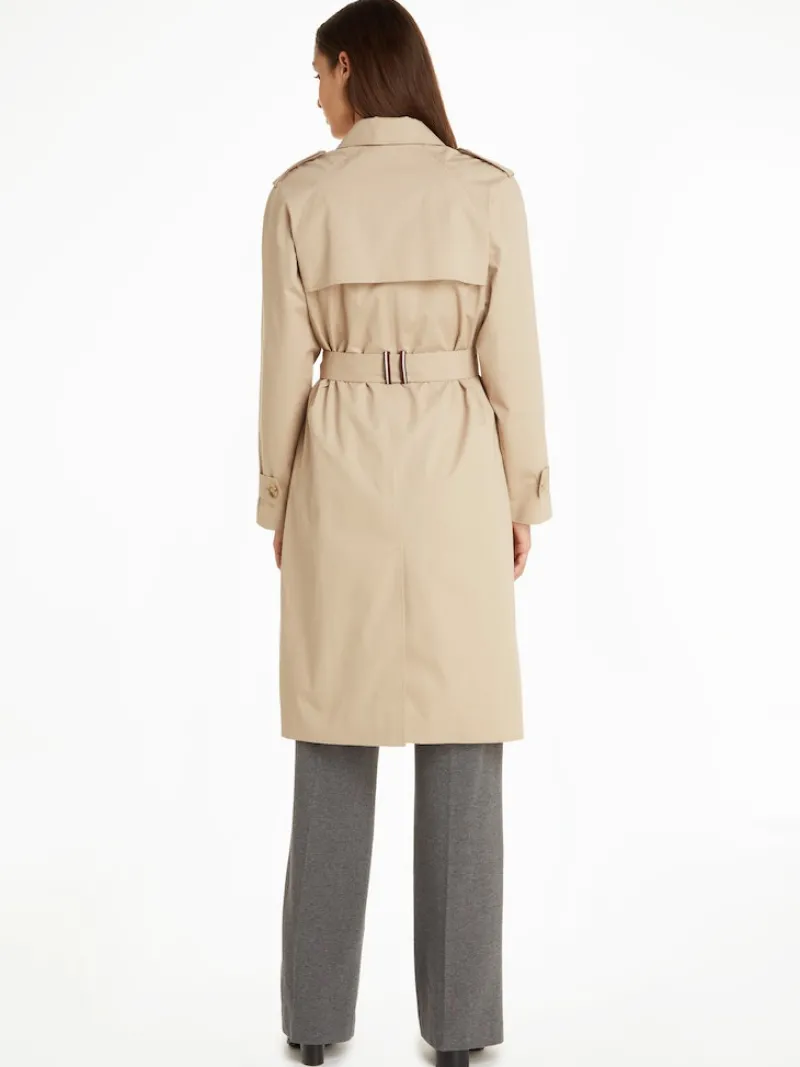 Tommy Hilfiger Jacken*1985 COTTON BLEND DB TRENCH Beige