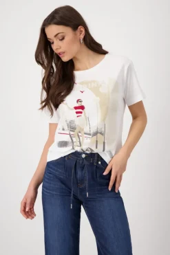 Monari Shirts*409727 cream