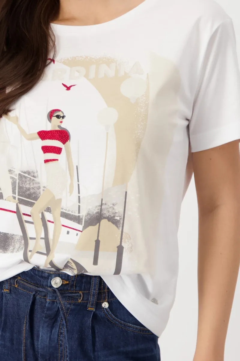 Monari Shirts*409727 cream