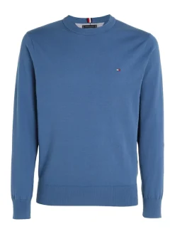 Tommy Hilfiger Pullover & Sweatshirts|Big Boys*1985 CREW NECK SWEATER blue coast