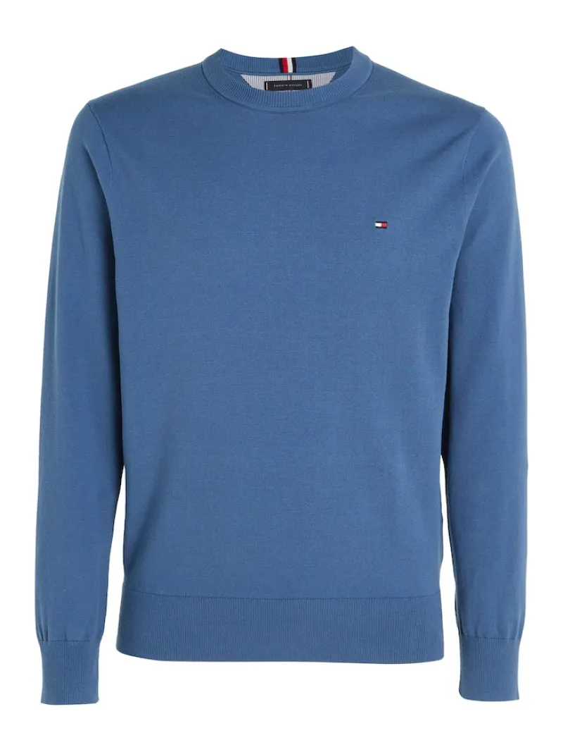 Tommy Hilfiger Pullover & Sweatshirts|Big Boys*1985 CREW NECK SWEATER blue coast