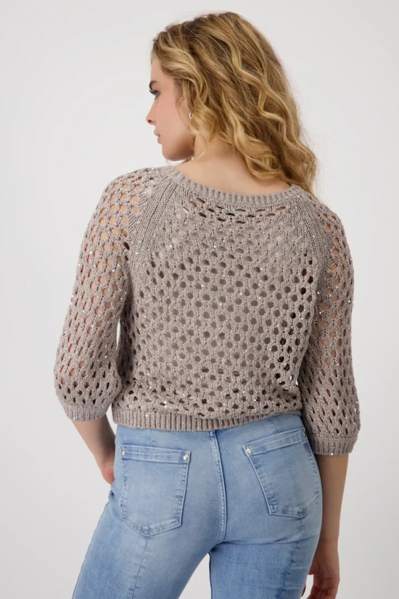 Monari Pullover & Sweatshirts*409249 dark linen