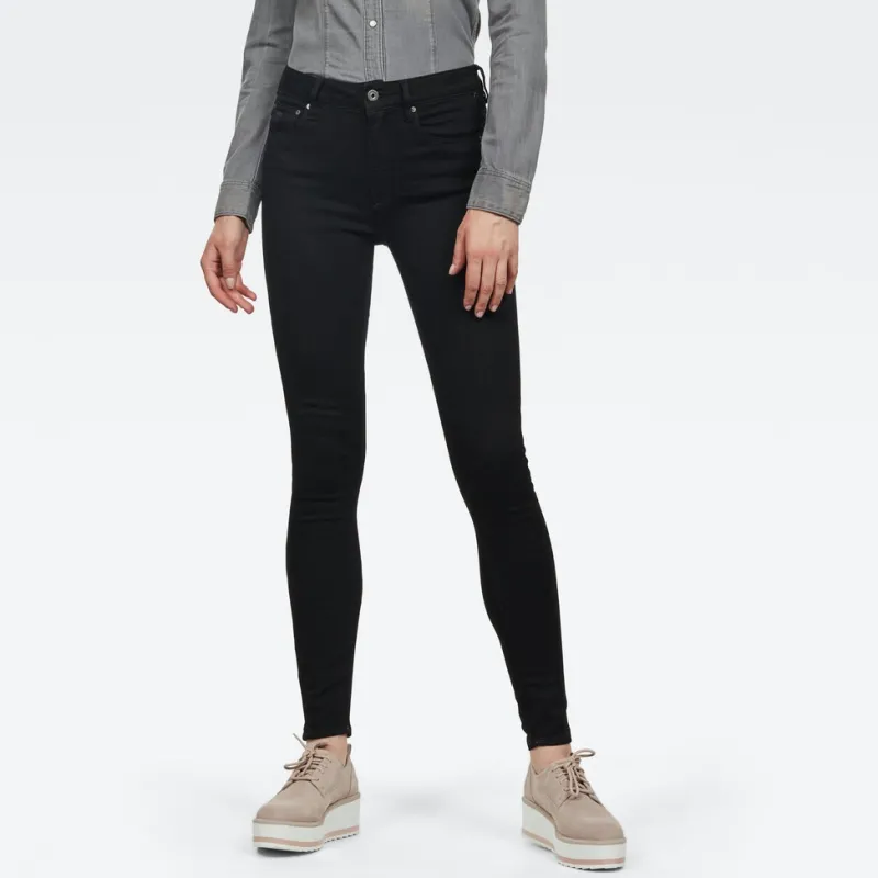 G-star Raw Jeans*3301 High Skinny Wmn Pitch Black