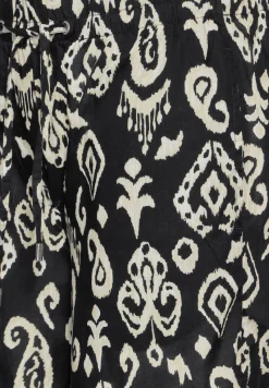 Cecil Shorts*7/8 Hose mit Wide Legs Black