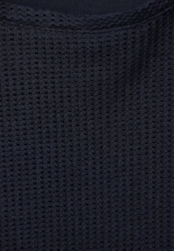 Street One Shirts*2 in 1 Langarmshirt deep blue