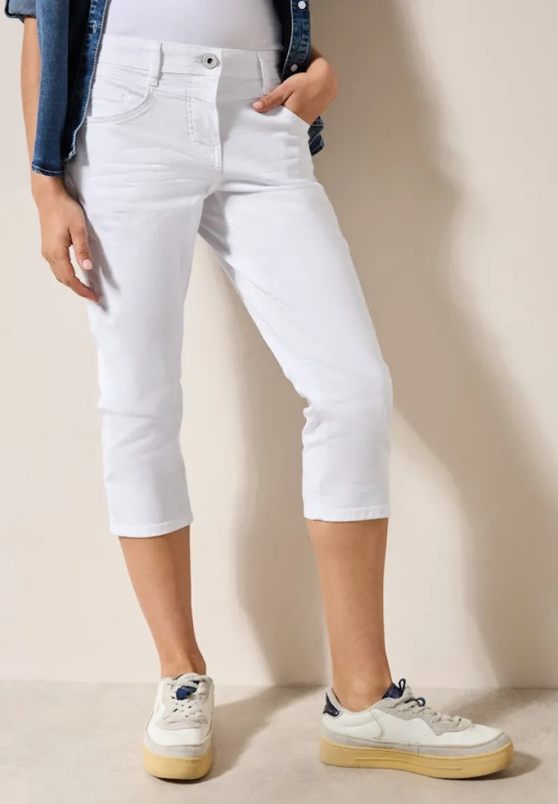 Cecil Shorts*3/4 Jeans white