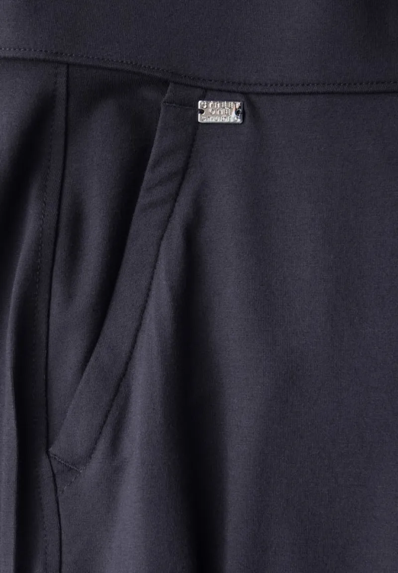 STREET ONE STUDIO Shorts*7/8 Jersey Culotte dark void blue