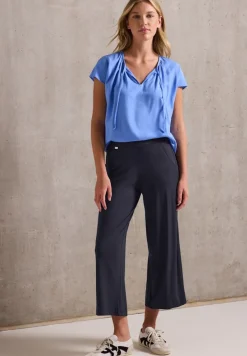 STREET ONE STUDIO Shorts*7/8 Jersey Culotte dark void blue