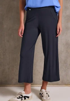 STREET ONE STUDIO Shorts*7/8 Jersey Culotte dark void blue