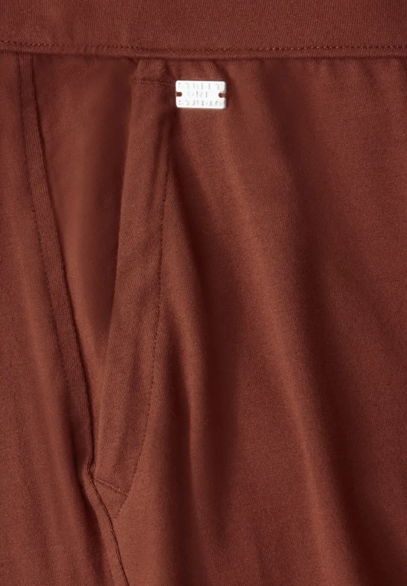 STREET ONE STUDIO Shorts*7/8 Jersey Culotte sienna brown