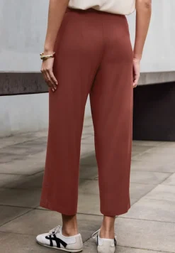 STREET ONE STUDIO Shorts*7/8 Jersey Culotte sienna brown