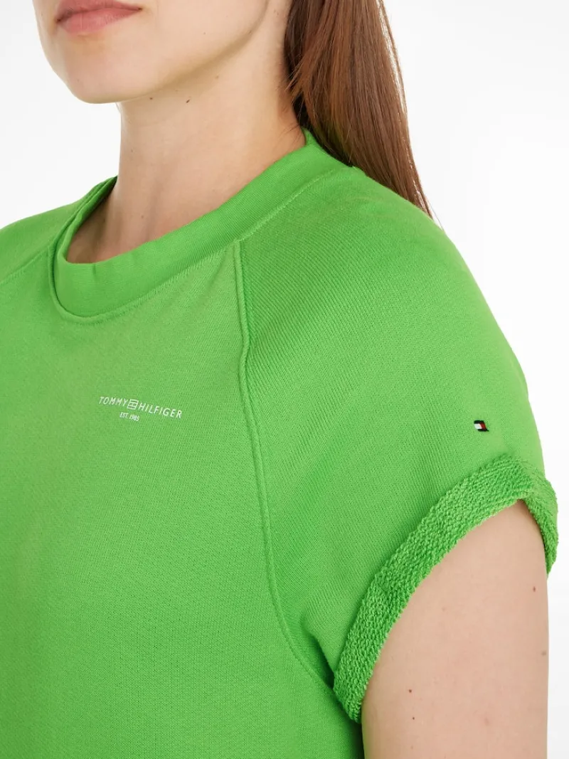 Tommy Hilfiger Kleider*1985 MINI CORPLOGO C-NK DRS SS Spring Lime