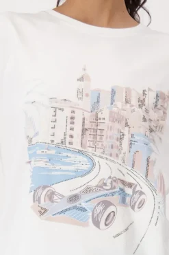 Monari Shirts*409432 off-white