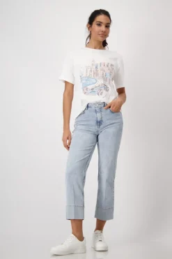 Monari Shirts*409432 off-white