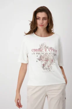 Monari Shirts*408191 off-white