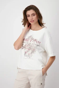 Monari Shirts*408191 off-white