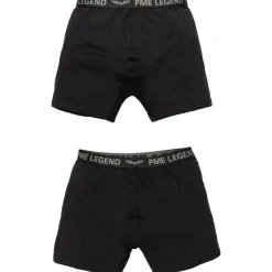 PME Legend Accessoires|Multipacks*2- pack Boxershorts cotton elastan Black