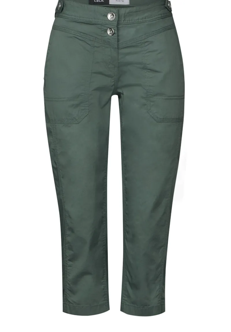 Cecil Shorts*3/4 Papertouch Hose balmy khaki
