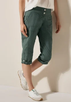 Cecil Shorts*3/4 Papertouch Hose balmy khaki