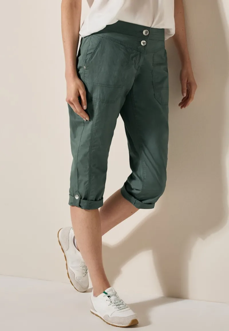Cecil Shorts*3/4 Papertouch Hose balmy khaki