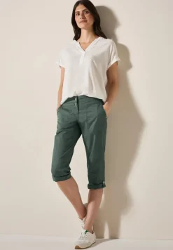 Cecil Shorts*3/4 Papertouch Hose balmy khaki