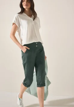 Cecil Shorts*3/4 Papertouch Hose balmy khaki