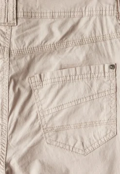Cecil Shorts*3/4 Papertouch Hose boulder beige