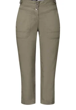 Cecil Shorts*3/4 Papertouch Hose smoky taupe