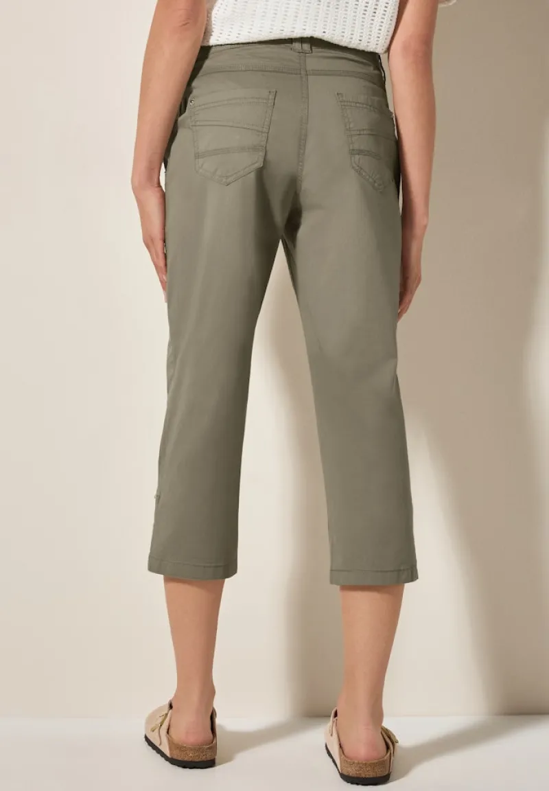 Cecil Shorts*3/4 Papertouch Hose smoky taupe