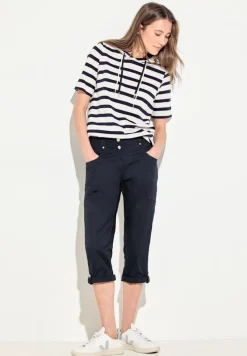 Cecil Shorts*3/4 Papertouch Hose universal blue