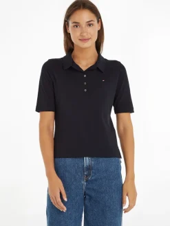 Tommy Hilfiger Shirts*1985 REG PIQUE POLO SS desert sky