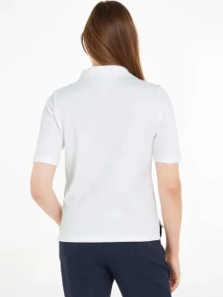 Tommy Hilfiger Shirts*1985 REG PIQUE POLO SS ecru