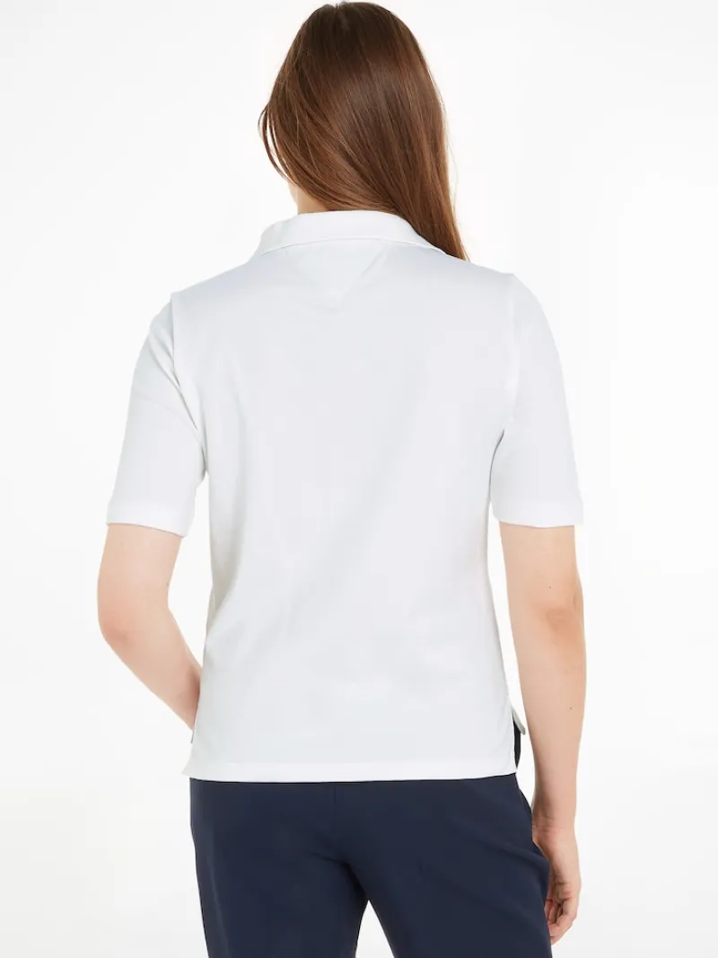 Tommy Hilfiger Shirts*1985 REG PIQUE POLO SS ecru