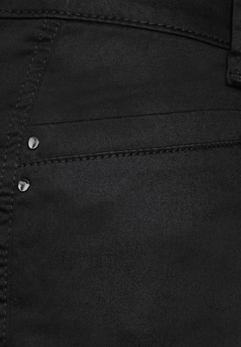 Street One Shorts*7/8 Satin Hose Black