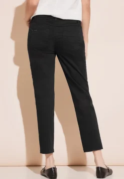 Street One Shorts*7/8 Satin Hose Black