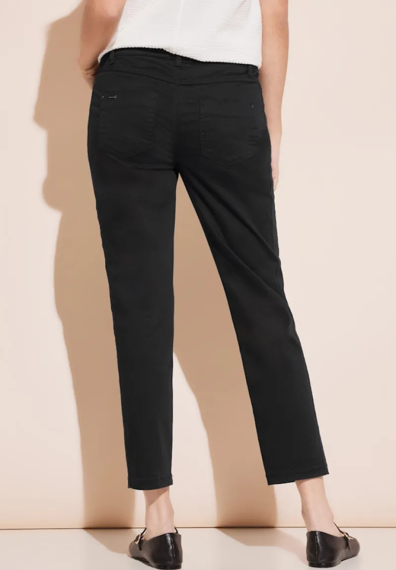 Street One Shorts*7/8 Satin Hose Black