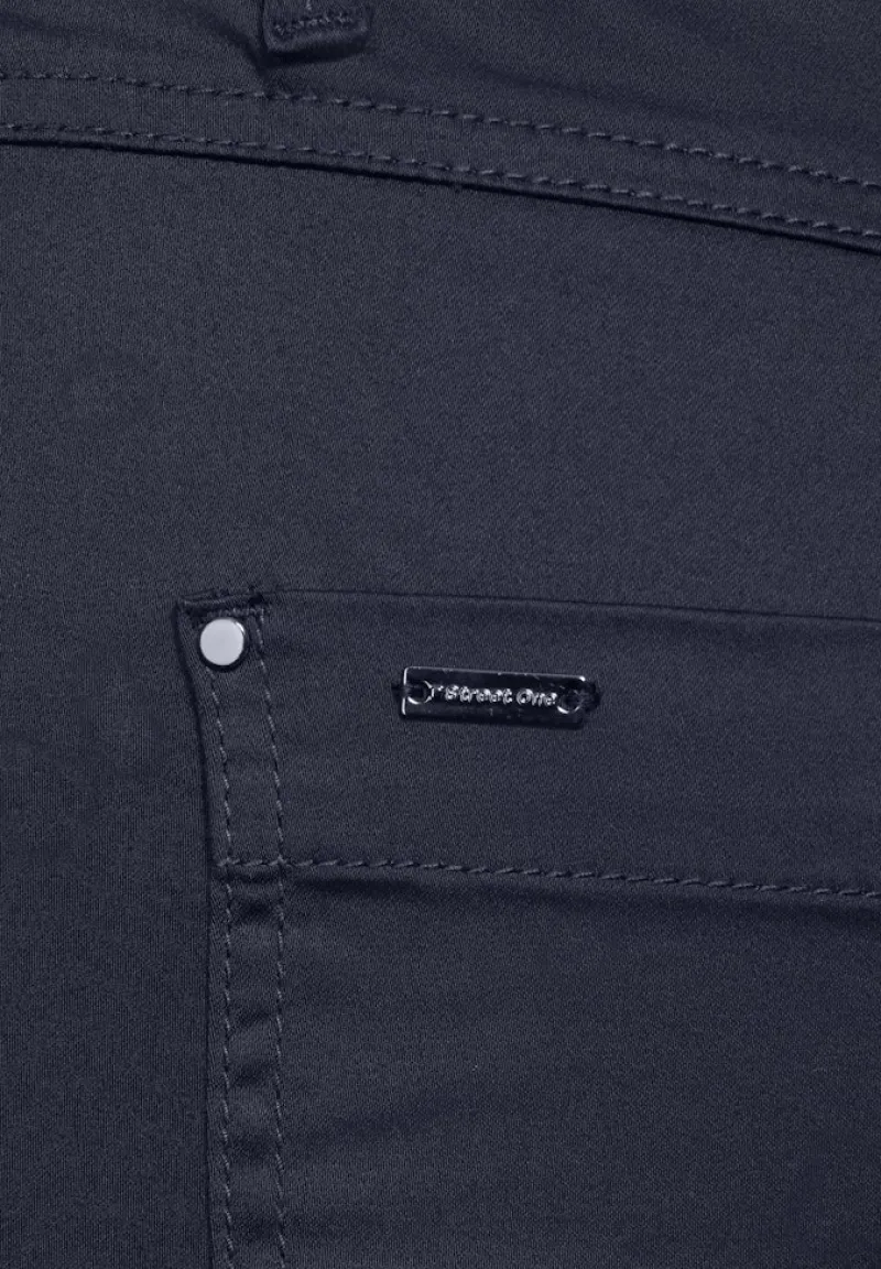 Street One Shorts*7/8 Satin Hose deep blue