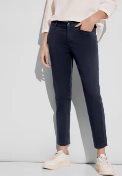 Street One Shorts*7/8 Satin Hose deep blue