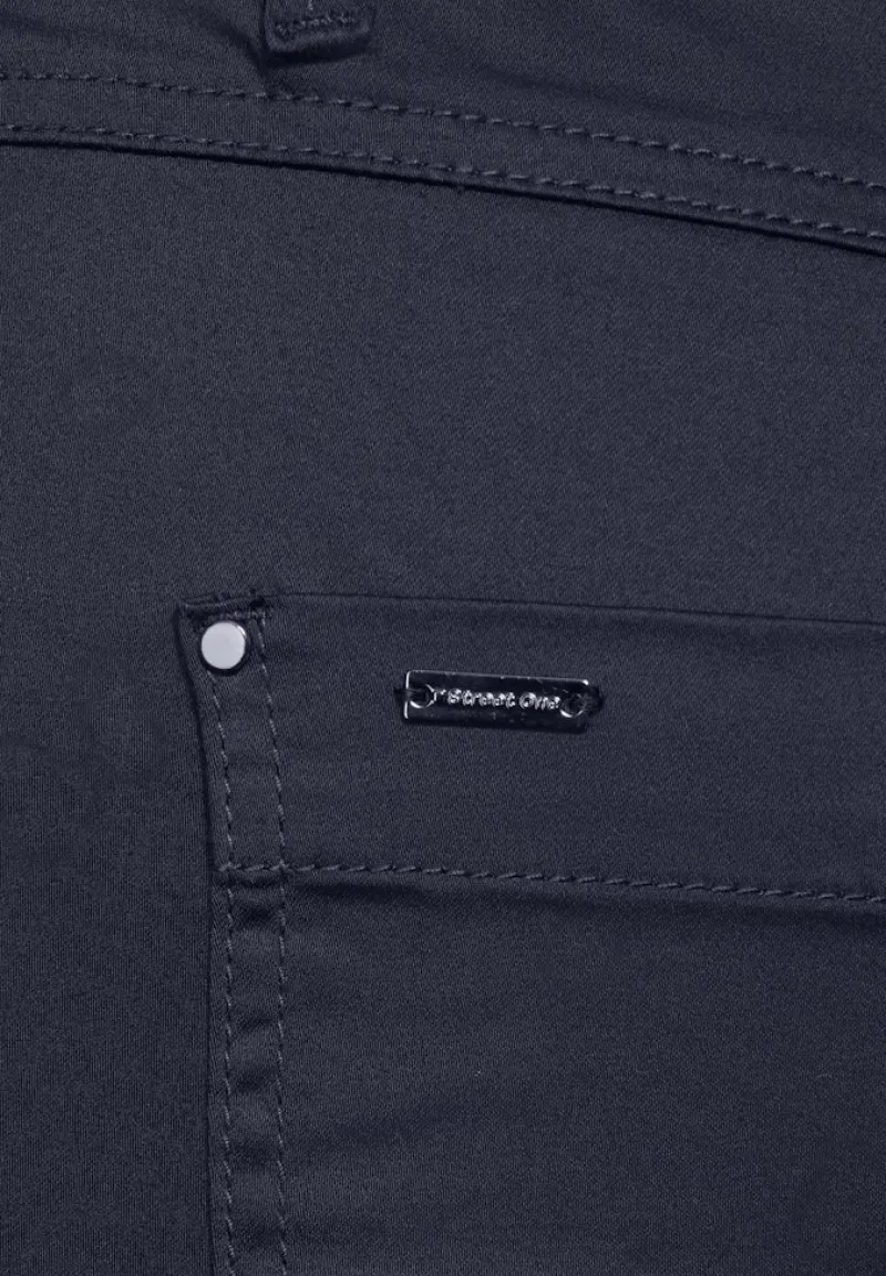 Street One Shorts*7/8 Satin Hose deep blue