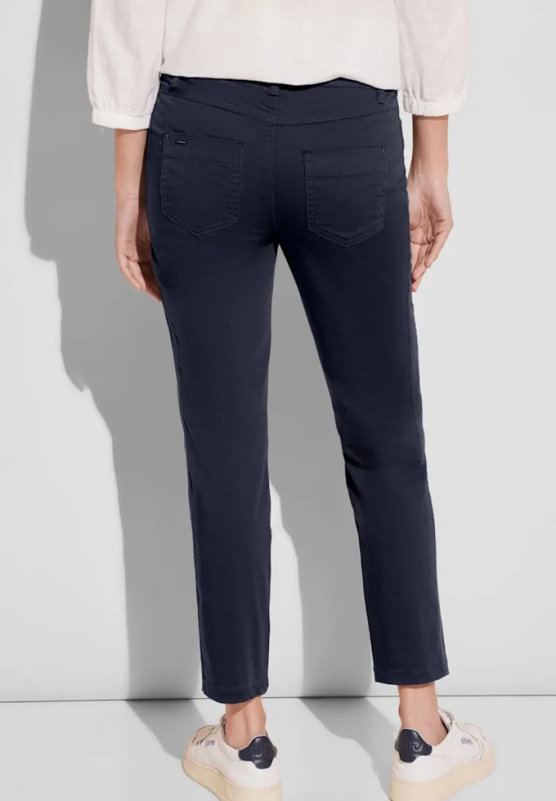 Street One Shorts*7/8 Satin Hose deep blue