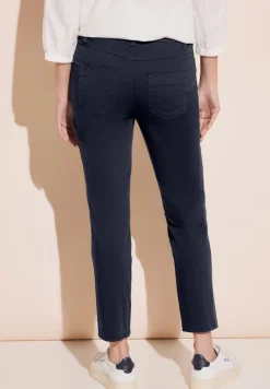 Street One Shorts*7/8 Satin Hose deep blue