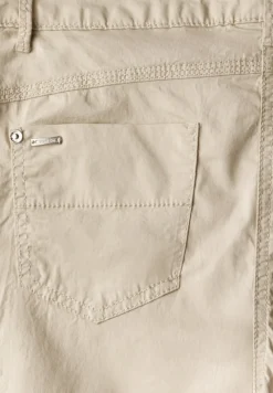 Street One Shorts*3/4 Satin Hose mit Taschen barley beige