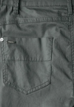 Street One Shorts*3/4 Satin Hose mit Taschen marshy green