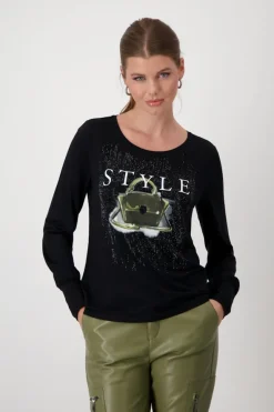 Monari Shirts*808094 Schwarz