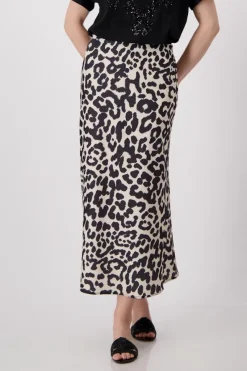Monari Röcke*409717 schwarz gemustert