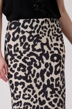 Monari Röcke*409717 schwarz gemustert