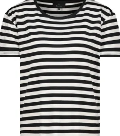 Monari Shirts*409889 schwarz ringel